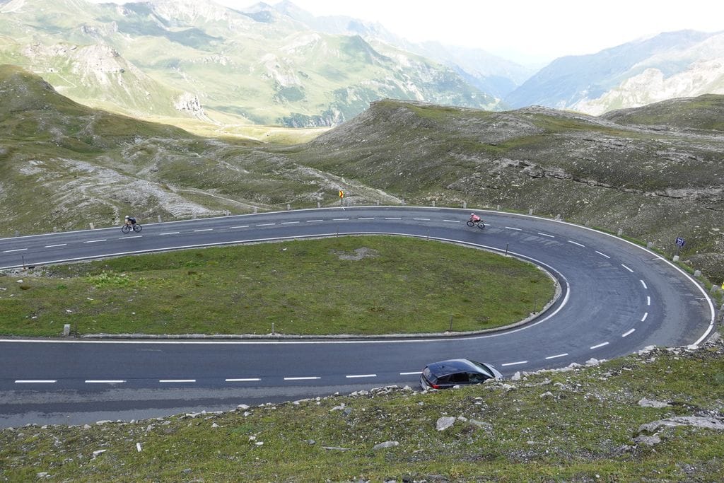 Großglockner High Alpine Road – lots of switchbacks, pretty few flat sections. © Andreas Fink
